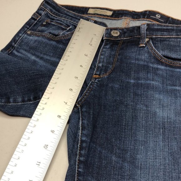 MADE IN USA ๐บ๐ธ AG ADRIANO GOLDSCHMIED STEVIE CUFF JEANS 27x26 ๐บ๐ธ - Picture 9 of 13